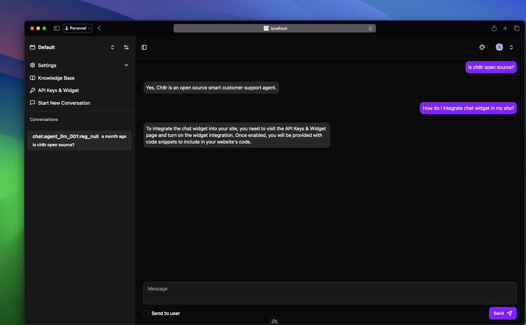Ch8r - Conversation Insights